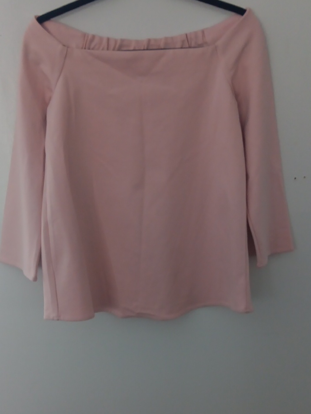 Tuckernuck Pale Pink Off The Shoulder Blouse #3660